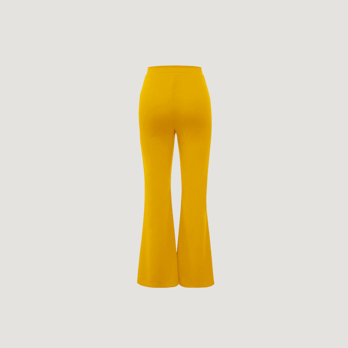 Sahara Yellow Flared Pants.