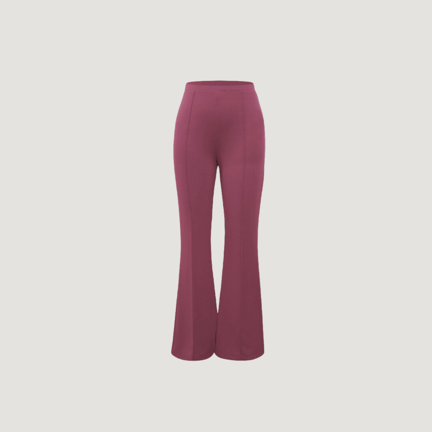 Sahara Deep Rose Flared Pants.