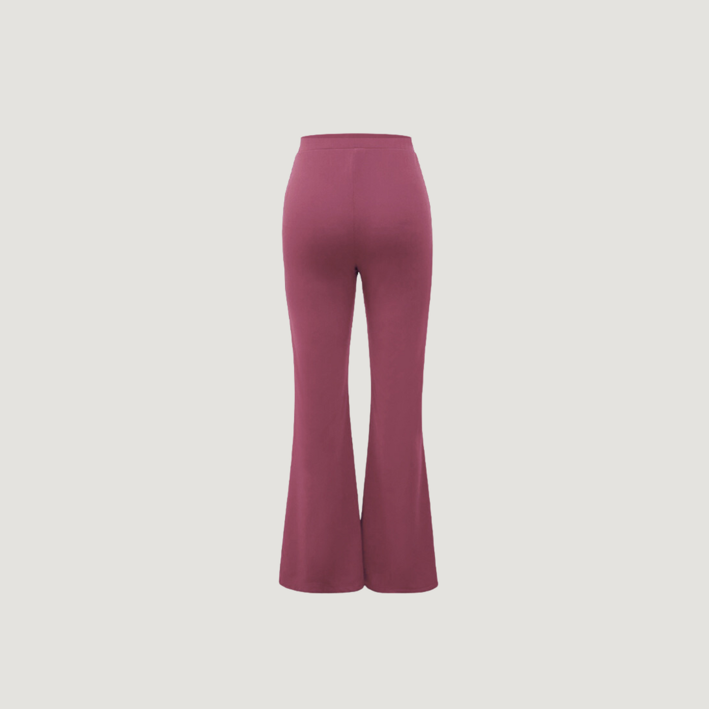 Sahara Deep Rose Flared Pants.