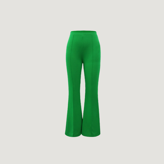 Sahara Green Flared Pants.