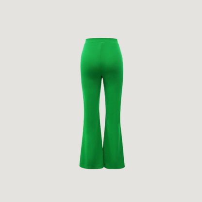 Sahara Green Flared Pants.