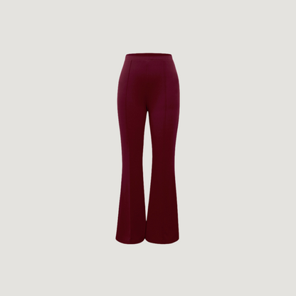 Sahara Royal Red Flared Pants.