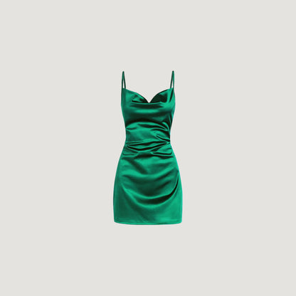 After Hrs Viridian Mini Dress.