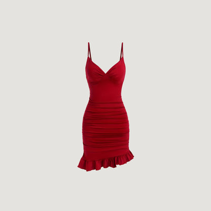 Abelia Scarlet Mini Dress.