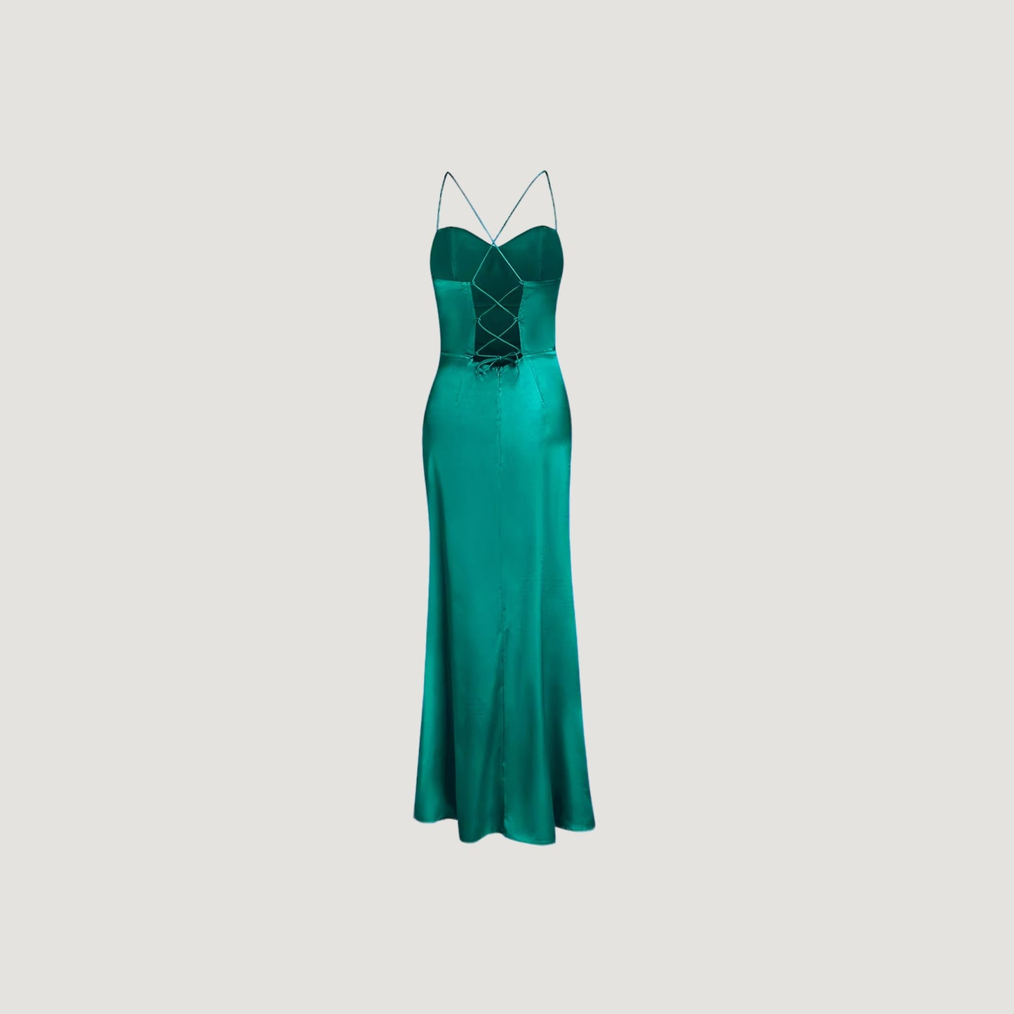 Ishita Emerald Maxi dress.