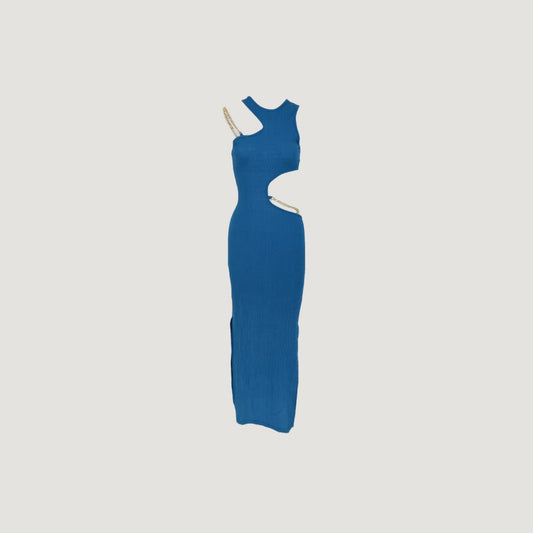 Donna Blue Maxi Dress.