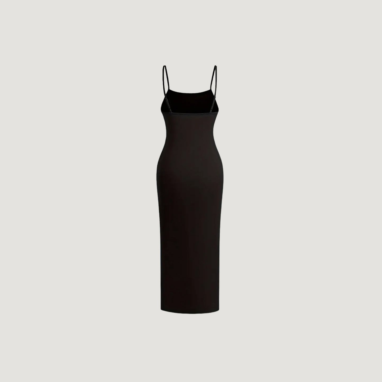 Adele Black Midi Dress.